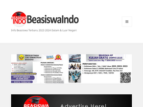 'beasiswaindo.com' screenshot