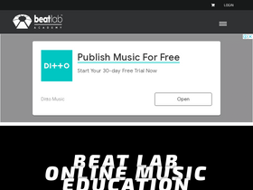 'beatlabacademy.com' screenshot
