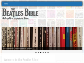 'beatlesbible.com' screenshot