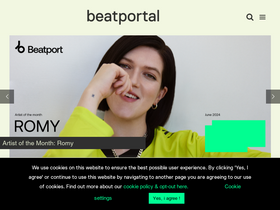 'beatportal.com' screenshot