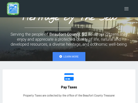 'beaufortcountysc.gov' screenshot