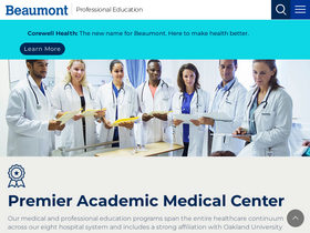 'beaumont.edu' screenshot