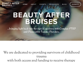 'beautyafterbruises.org' screenshot