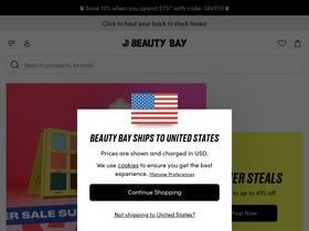 'beautybay.com' screenshot
