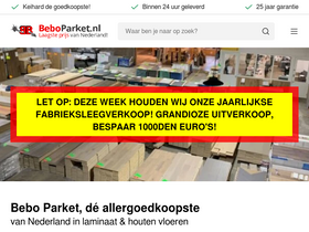 'beboparket.nl' screenshot
