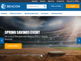 'becn.com' screenshot
