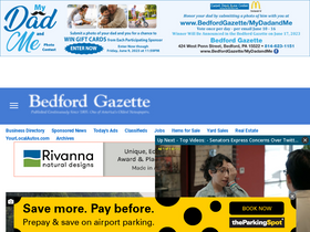'bedfordgazette.com' screenshot