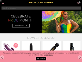 'bedroomkandi.com' screenshot