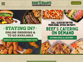 'beefobradys.com' screenshot