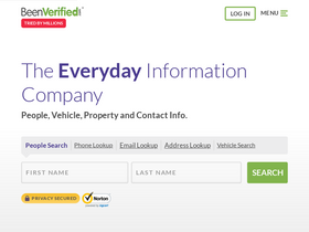 'beenverified.com' screenshot