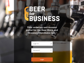 'beerforbusiness.ca' screenshot