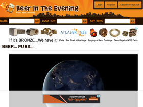 'beerintheevening.com' screenshot