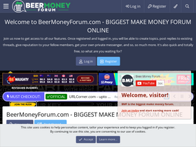 'beermoneyforum.com' screenshot