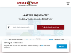 'beestjeskwijt.nl' screenshot