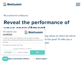 'beetween.com' screenshot