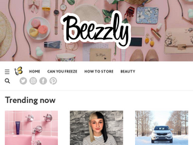'beezzly.com' screenshot