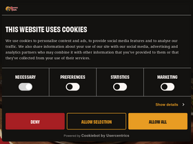 'beggarspizza.com' screenshot