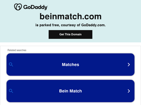 'beinmatch.com' screenshot