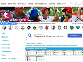'beisbolencuba.com' screenshot