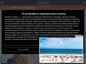 'bekiacocina.com' screenshot