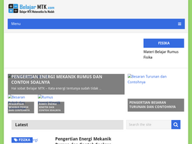 'belajarmtk.com' screenshot