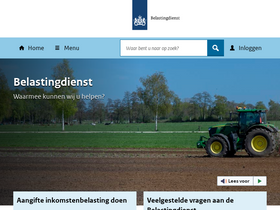 'belastingdienst.nl' screenshot