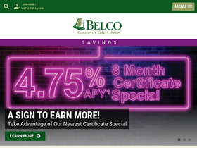 'belco.org' screenshot