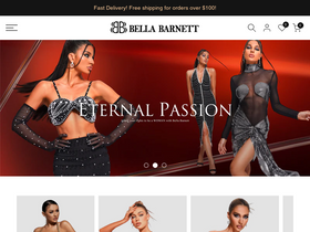'bellabarnett.com' screenshot