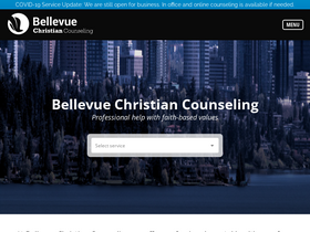 'bellevuechristiancounseling.com' screenshot