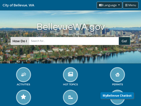'bellevuewa.gov' screenshot