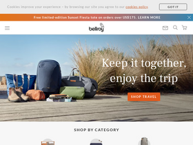 'bellroy.com' screenshot