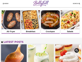 'bellyfull.net' screenshot
