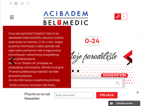'belmedic.rs' screenshot