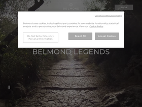 'belmond.com' screenshot