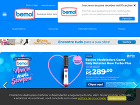 'bemol.com.br' screenshot