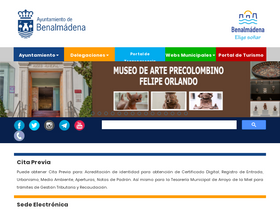 'benalmadena.es' screenshot