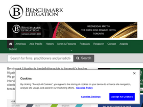 'benchmarklitigation.com' screenshot