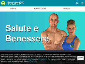 'benessere360.com' screenshot