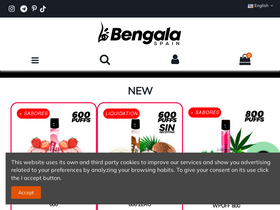'bengalaspain.com' screenshot