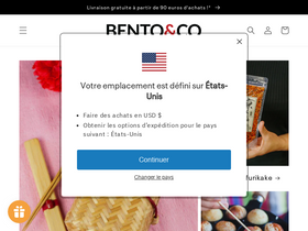 'bentoandco.com' screenshot