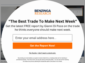 'benzinga.com' screenshot