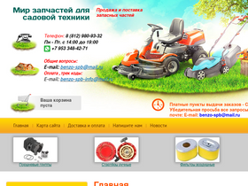 'benzo-spb.ru' screenshot