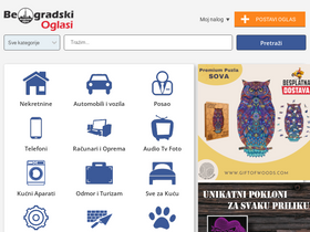 'beogradskioglasi.com' screenshot