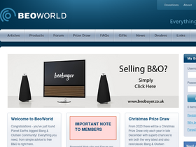 'beoworld.org' screenshot
