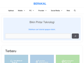 'berakal.com' screenshot