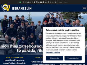 'beranizlin.cz' screenshot