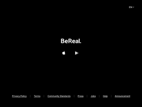 'bereal.com' screenshot