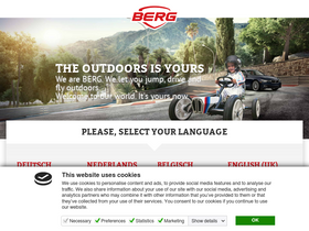 'bergtoys.com' screenshot