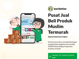 'berikhtiar.com' screenshot