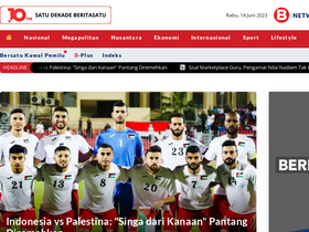 'beritasatu.com' screenshot